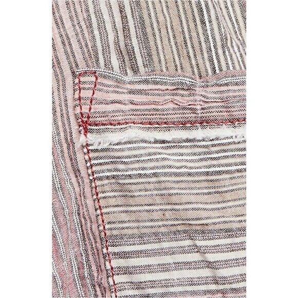 Free People Striped Button Down Shirt Top XS NEW - Picture 5 of 8